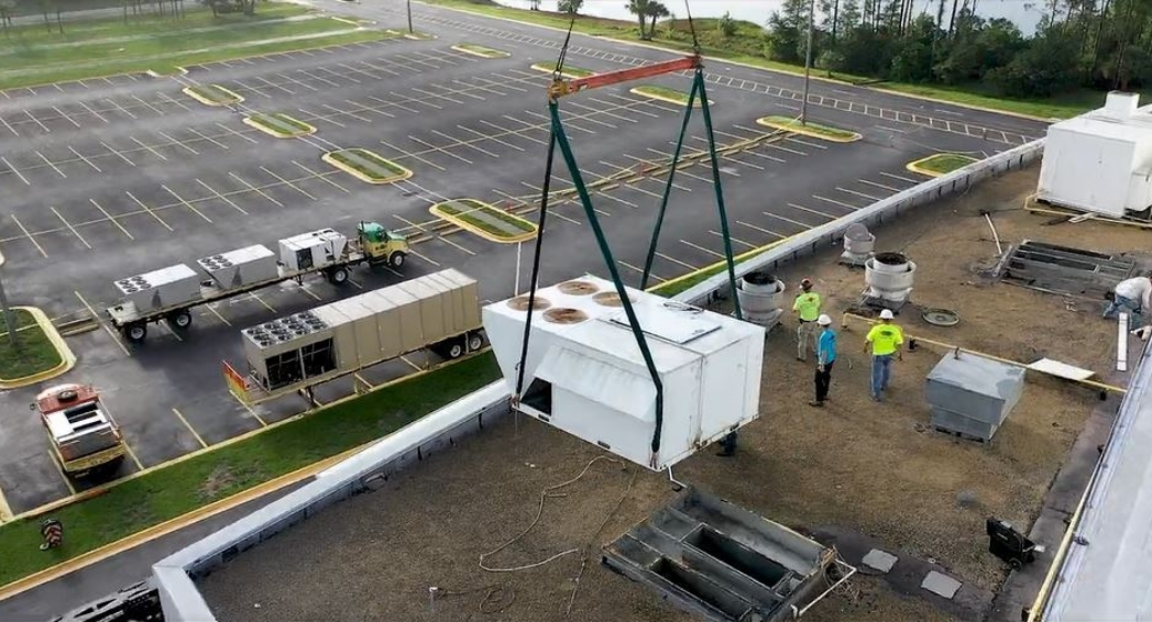 Hertz HVAC installation by Crowther Roofing and Cooling Fort Myers