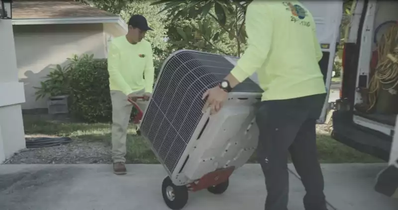 AC Replacement in Fort Myers by Crowther Roofing and Cooling.  AC service from Marco Island to Sarasota