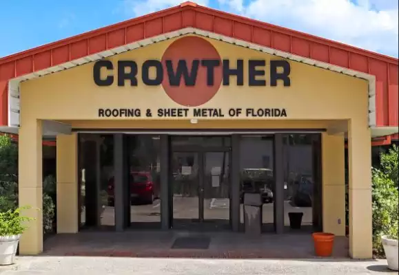 Crowther Roofing and Cooling location on Rockfill Rd. in Fort Myers. Home of both commercial and residential HVAC and roofing services