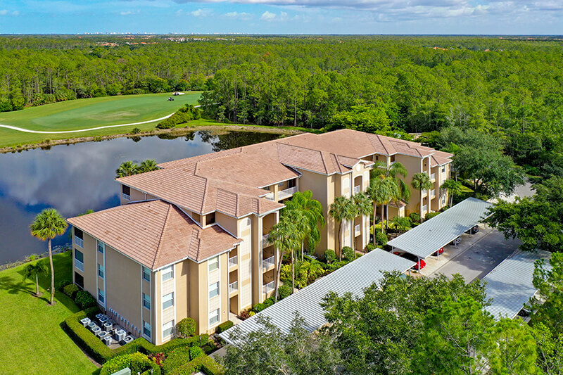 Crowther Roofing and Cooling does a total roof replacement at the Terraces Condos in Bonita Springs, FL